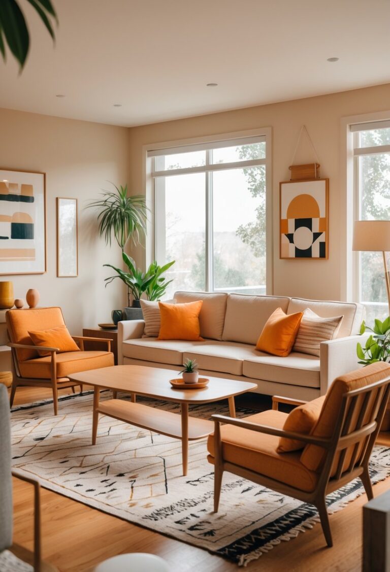 7 Mid Century Modern Living Room Ideas to Elevate Your Space in 2025